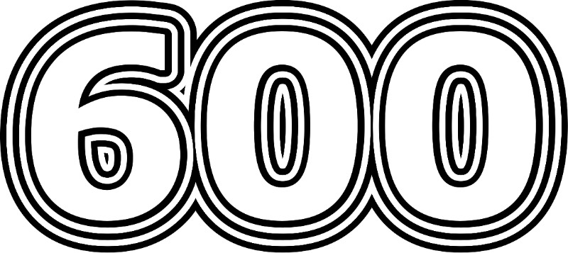Правопис і відмінювання 600 (шістсот)