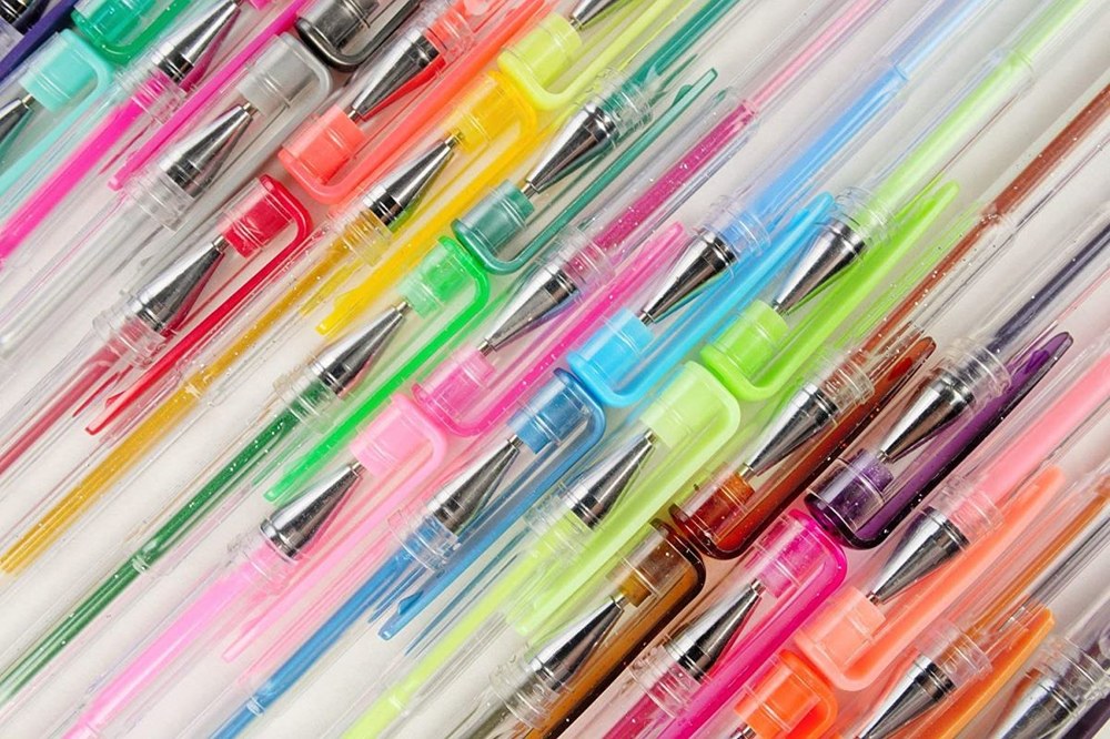 Як можна використовати гелеві ручки