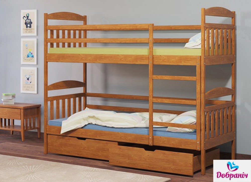 Двухъярусные кровати для компактного пространства – выбор моделей в Киеве